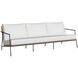 Milan Stinson White Outdoor Sofa