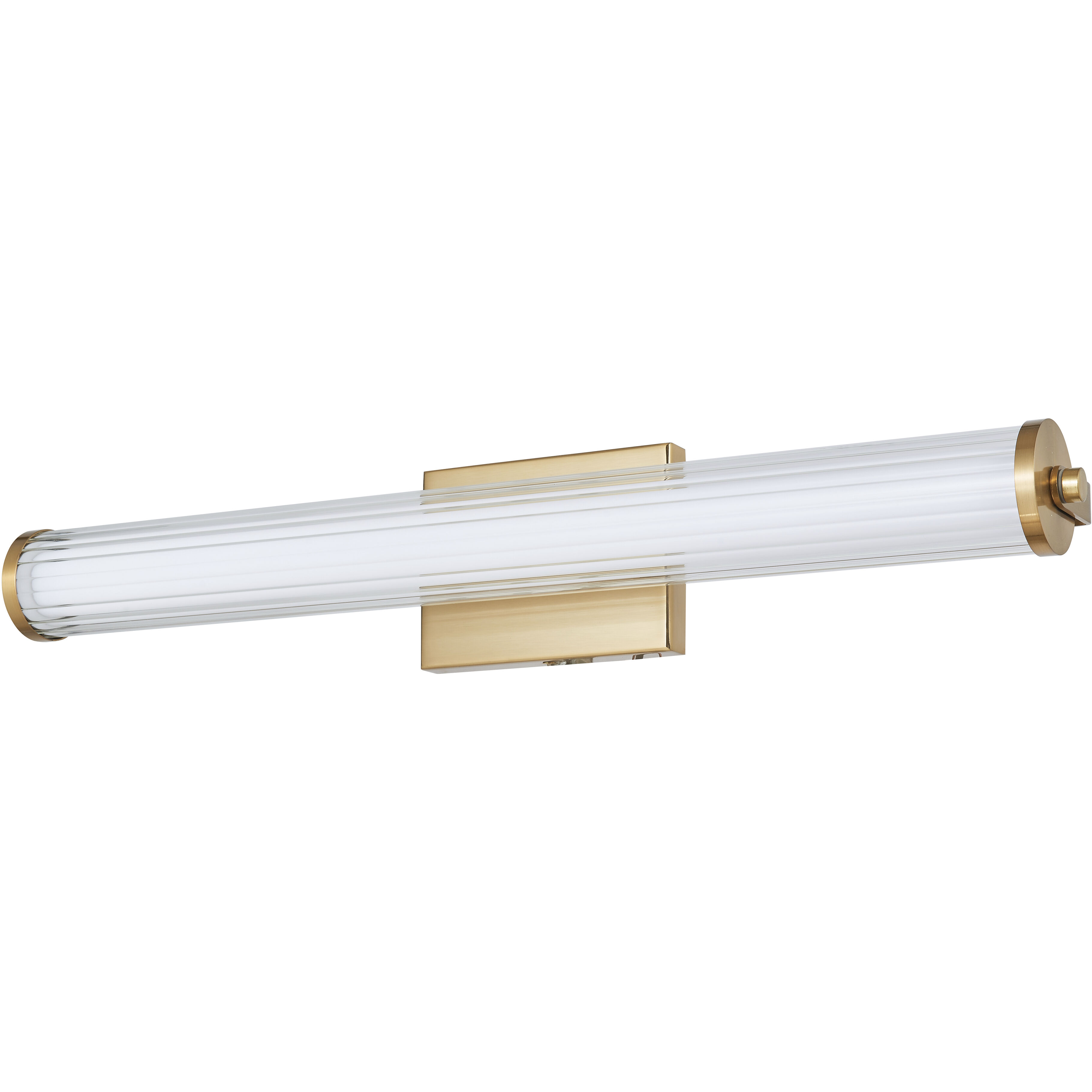 Macie LED 24 inch Brushed Brass Bath Vanity Light Wall Light