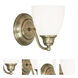 Somerville 1 Light 5.5 inch Antique Brass Wall Sconce Wall Light