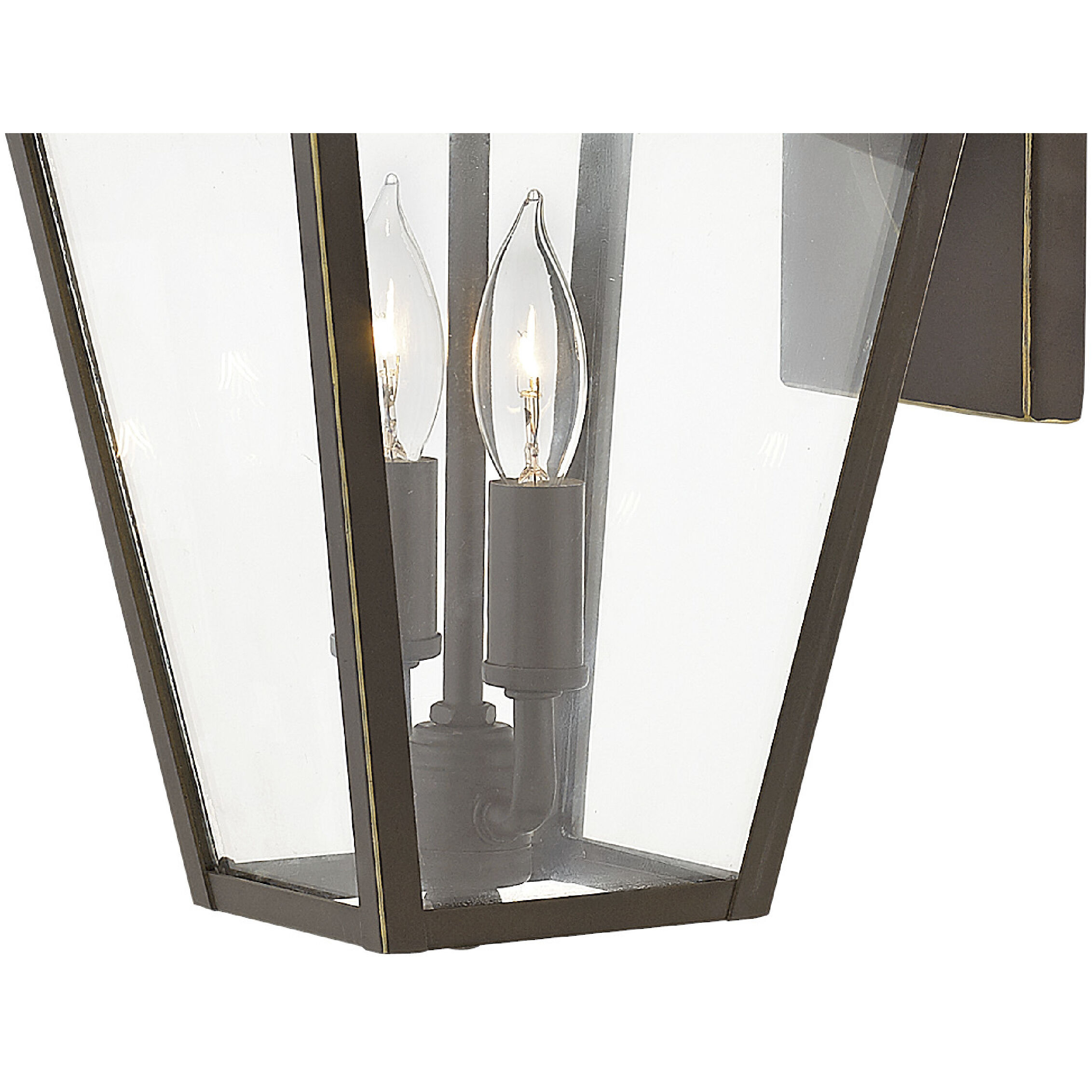 Estate Series Alford Place LED 14 inch Oil Rubbed Bronze Outdoor Wall Mount Lantern, Small