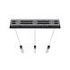 Original Glacier Avenue LED 7 inch Black Multi Port Pendant Ceiling Light in Bubbled