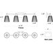 Julip 4 Light 31.75 inch Satin Nickel Bath Vanity Wall Light