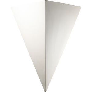 Ambiance Triangle 2 Light 20 inch Bisque Wall Sconce Wall Light in Incandescent, Really Big