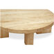 Oregon 42 X 42 inch Brown Coffee Table, Round