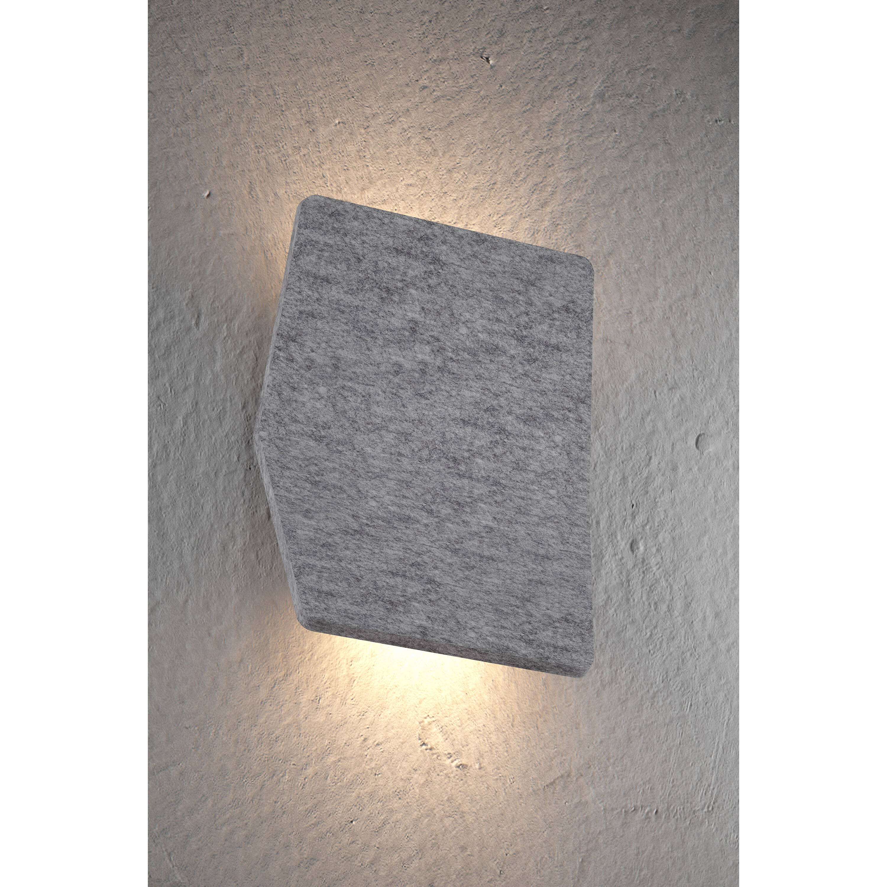 Hush Acoustic Wall Sconce Wall Light in 10.6 in, Light Grey