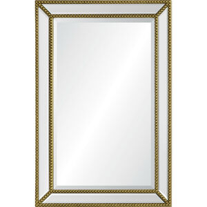 Waverly 36 X 24 inch Gold Wall Mirror