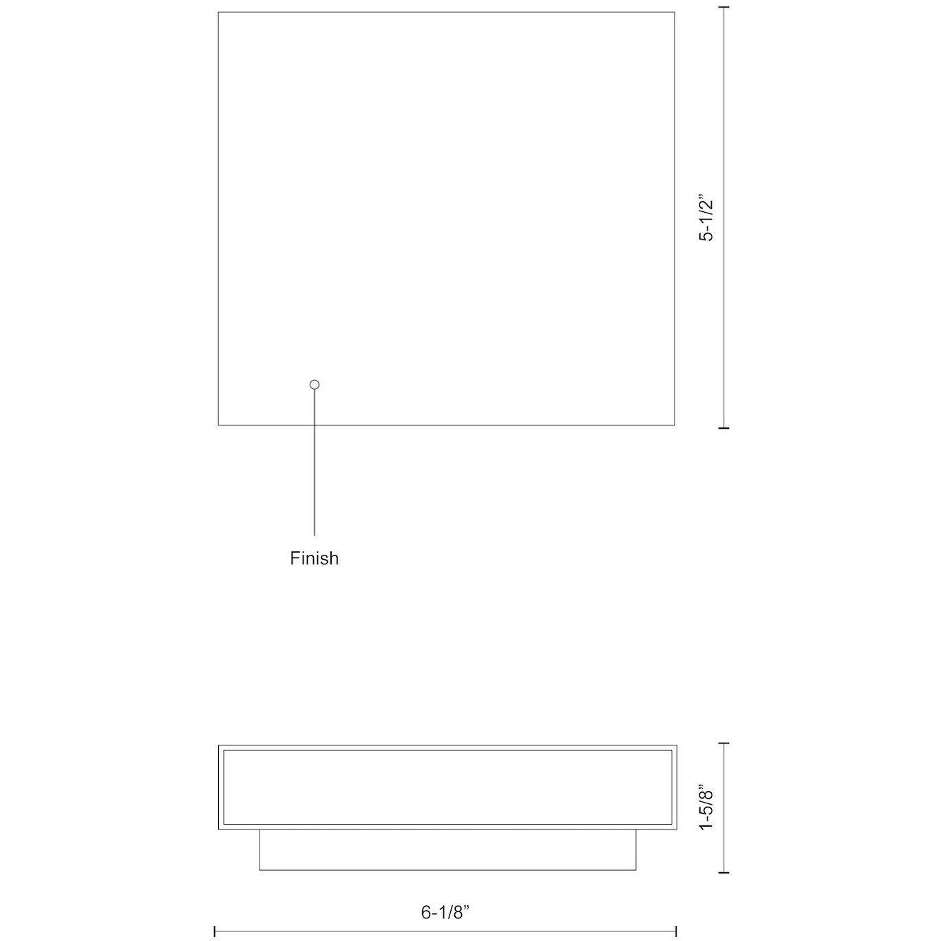 Mica All-terior Wall Light in Brushed Gold