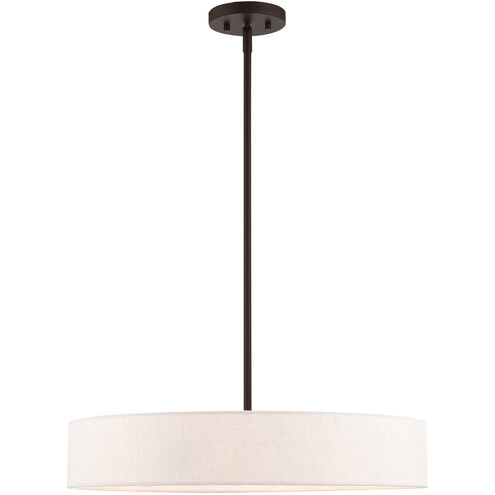 Venlo 4 Light 22 inch Bronze with Antique Brass Accents Pendant Ceiling Light