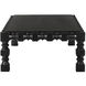 Moabite 63 X 33 inch Hand Rubbed Black Coffee Table
