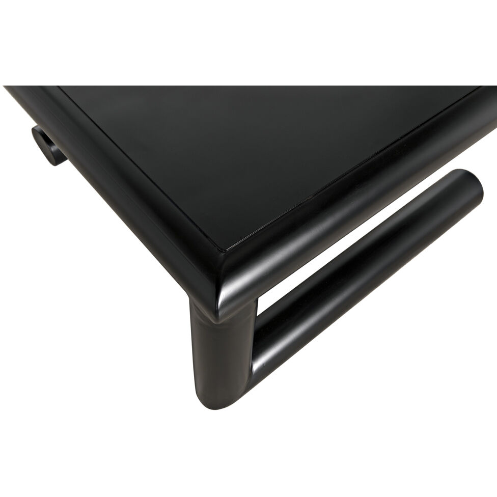 Emerson 36 X 36 inch Matte Black Coffee Table