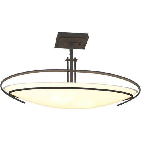 Mackintosh 2 Light 23.6 inch Natural Iron Semi-Flush Ceiling Light