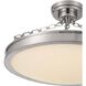 Cameron 1 Light 24 inch Polished Nickel Semi-Flush Mount Ceiling Light