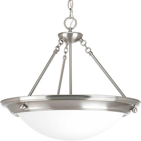 Eclipse 4 Light Brushed Nickel Pendant Ceiling Light