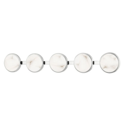Hudson Valley Meander LED 34.5 inch Polished Nickel Bath Bracket Wall Light 6334-PN - Open Box