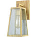 Logan 1 Light 12 inch Brown Outdoor Wall Sconce