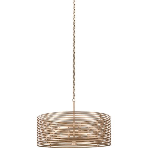 Emery 6 Light 28 inch Modern Gold Pendant Ceiling Light