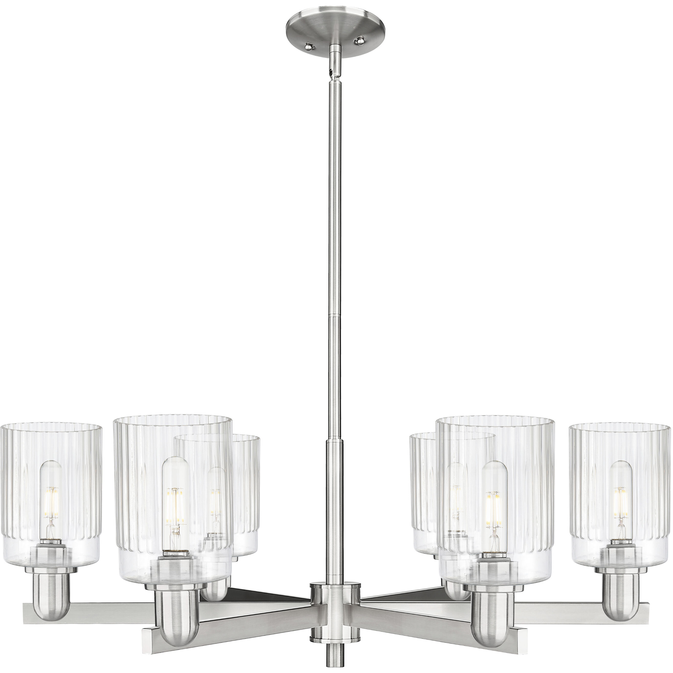 Arcadia Hadley 6 Light 34.00 inch Chandelier