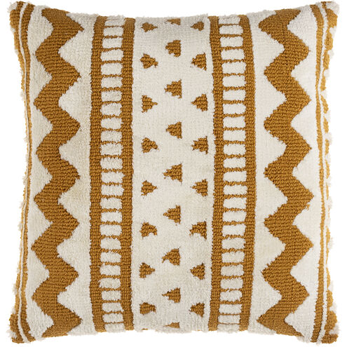 Kabela 18 inch Mustard Pillow Kit in 18 x 18, Square