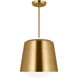 kate spade new york Draper 1 Light 12 inch Burnished Brass Pendant Ceiling Light