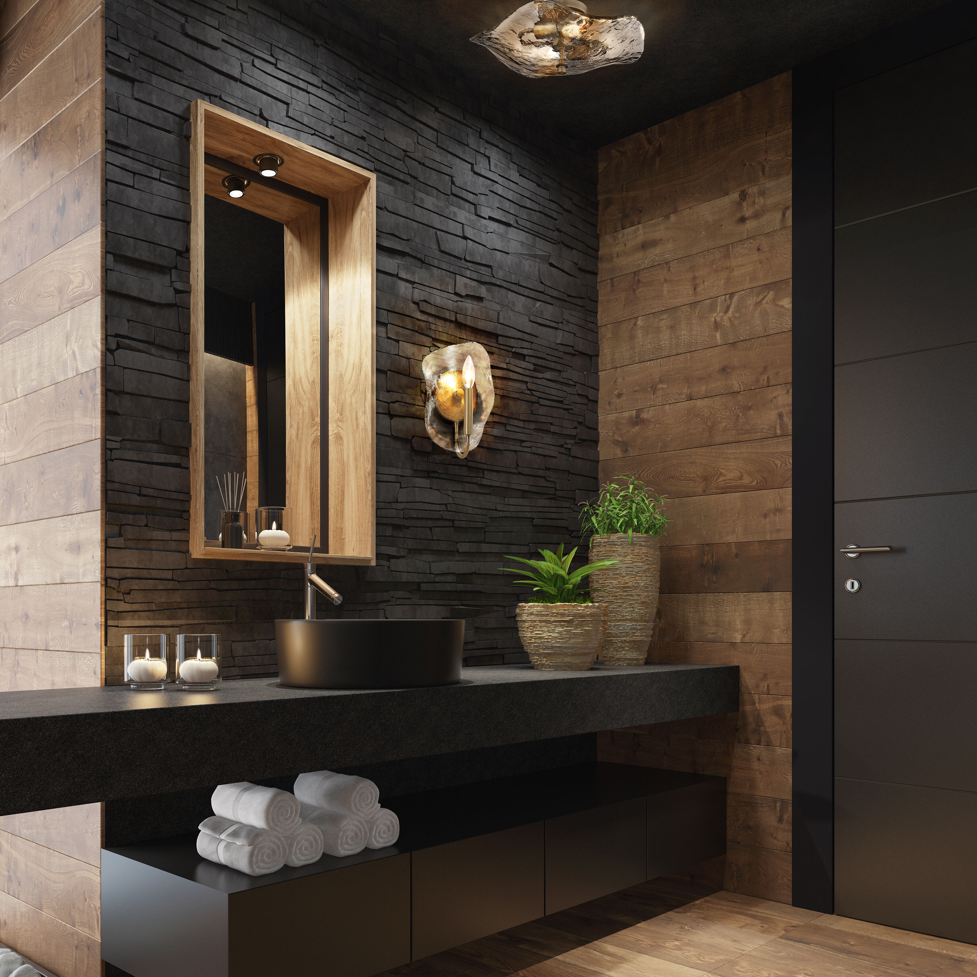 Samara 1 Light 7.75 inch Modern Brass Wall Sconce Wall Light