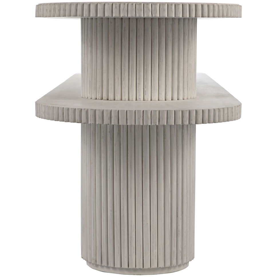 Parker 84 X 22 inch White Wash Console