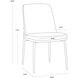 Zeke Antique Brass / Bergen Olive Dining Chair, Set Of 2