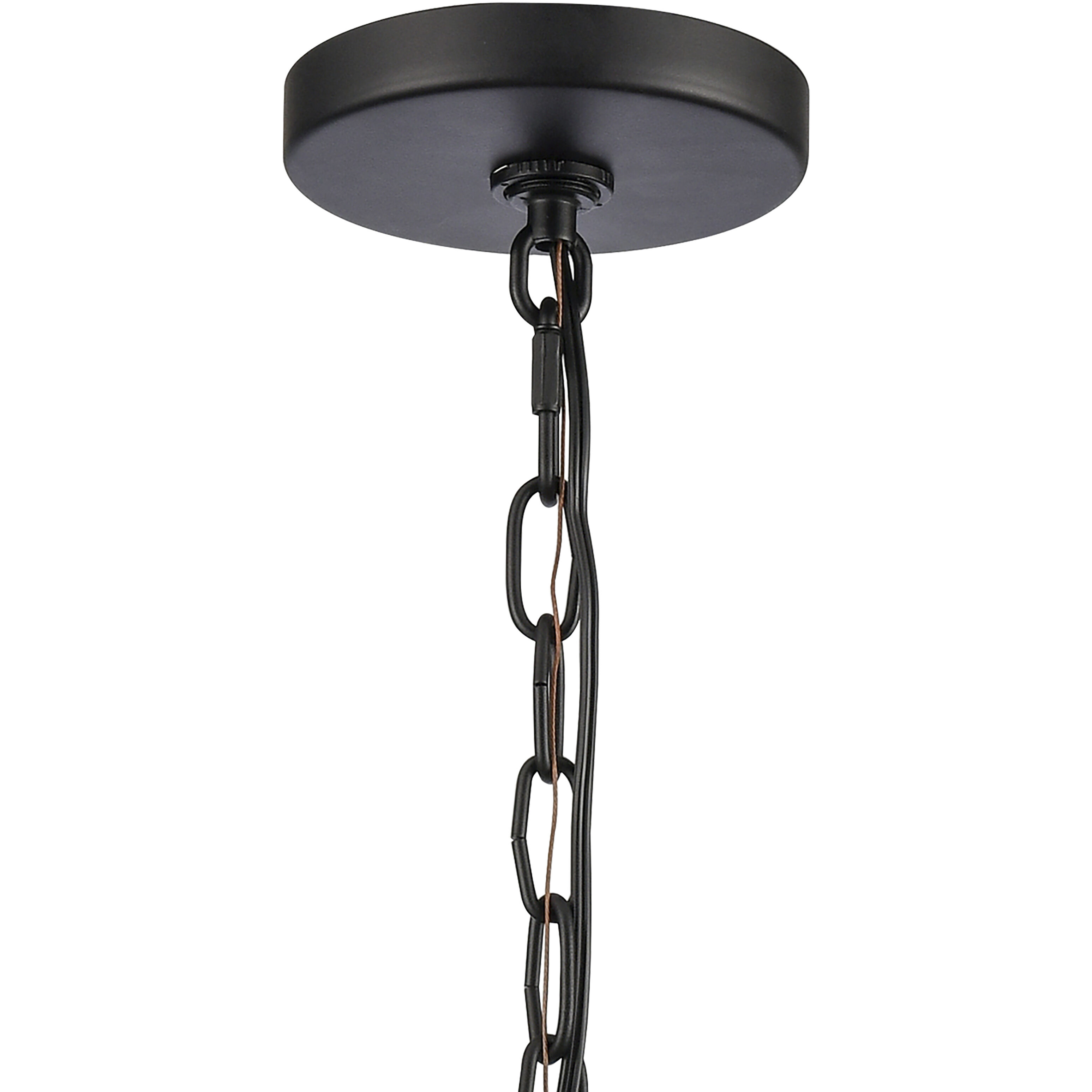 Mendoza Pendant Ceiling Light in Matte Black