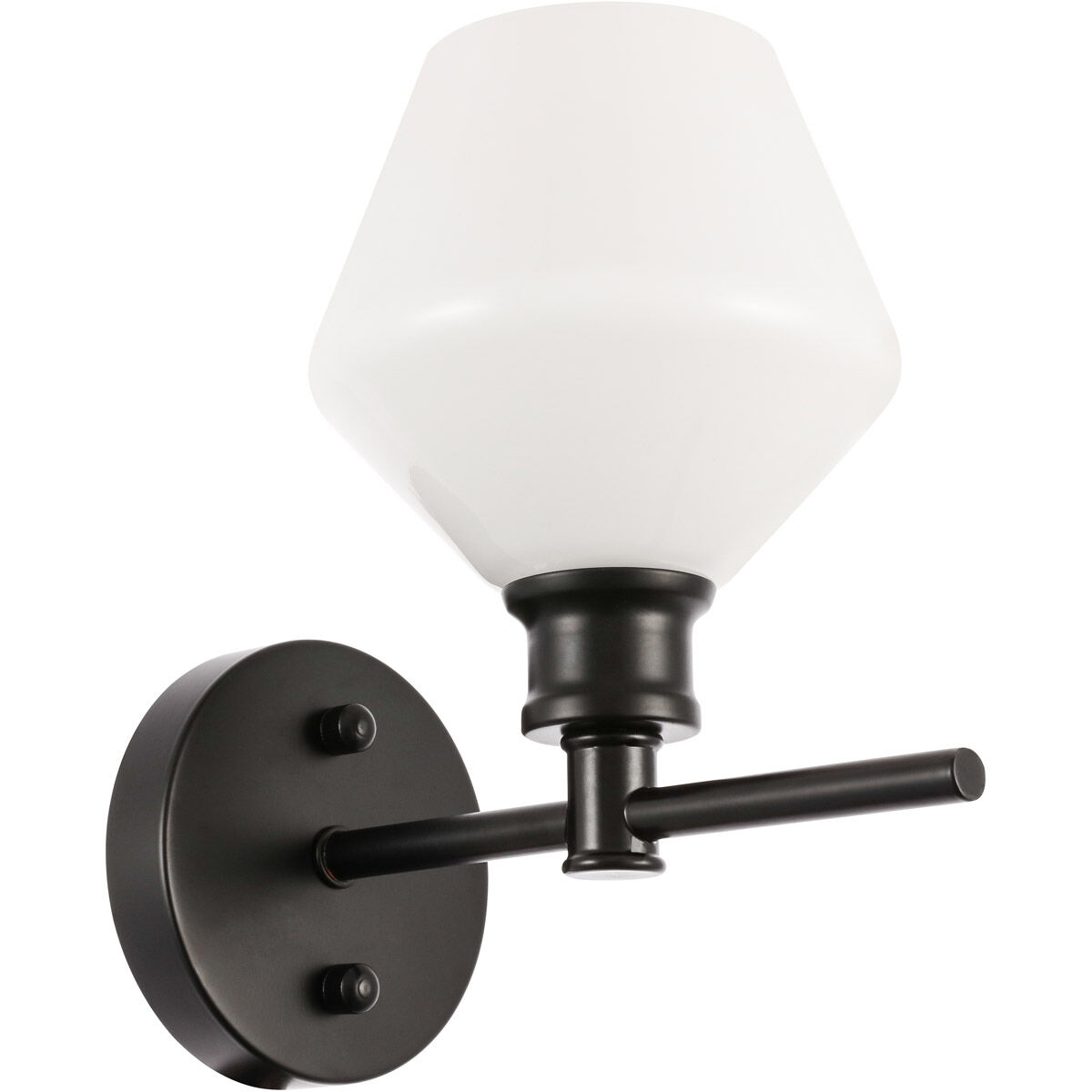 Gene 1 Light 6 inch Black Wall sconce Wall Light