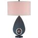Portables 27.5 inch 10 watt Iron W/Antique Bronze Accents Table Lamp Portable Light