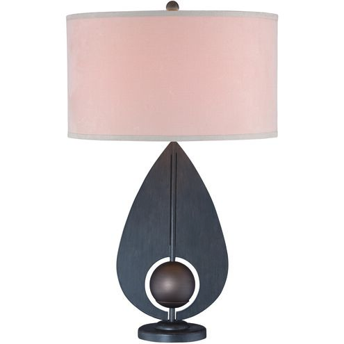 Portables 27.5 inch 10 watt Iron W/Antique Bronze Accents Table Lamp Portable Light
