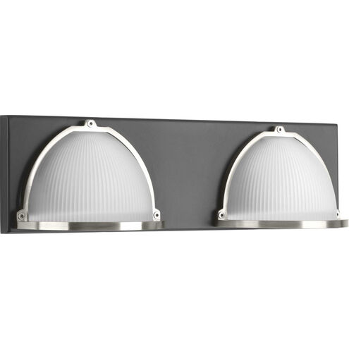 Hilo Bay LED 16.13 inch Graphite Bath Vanity Wall Light, Progress LED