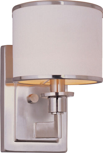 Nexus 1 Light 6 inch Satin Nickel Wall Sconce Wall Light