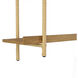 Two Tiers 36.2 X 20.5 X 9.8 inch Natural Shelf