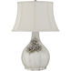 Attar 26 inch 150 watt White Table Lamp Portable Light