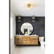 Stopwatch 43.25 X 40 inch Black Accent Wall Mirror, Varaluz Casa