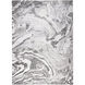 Ayda 90 X 63 inch Black/Grey Rug in 5 x 7
