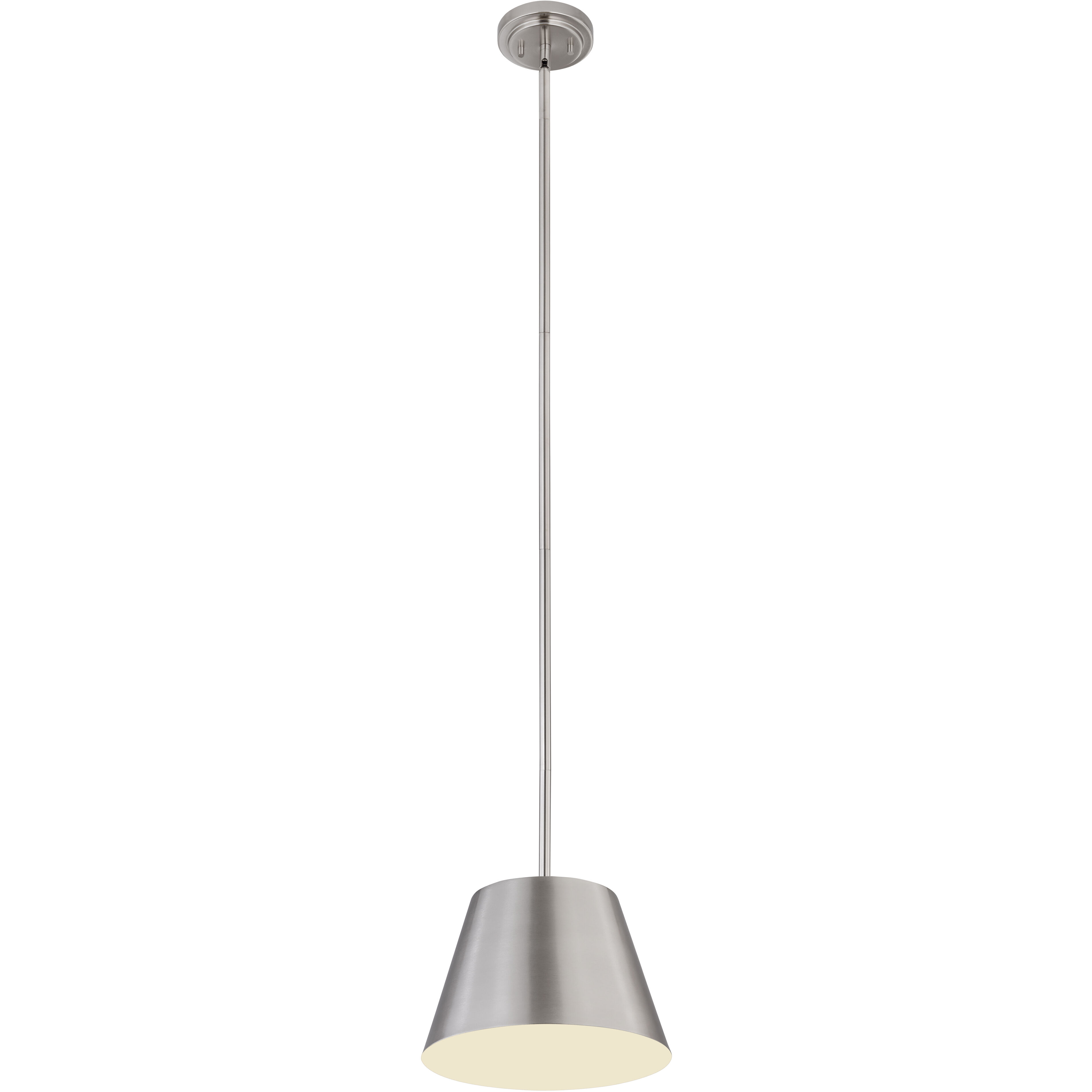 Lilly 1 Light 12 inch Brushed Nickel Pendant Ceiling Light