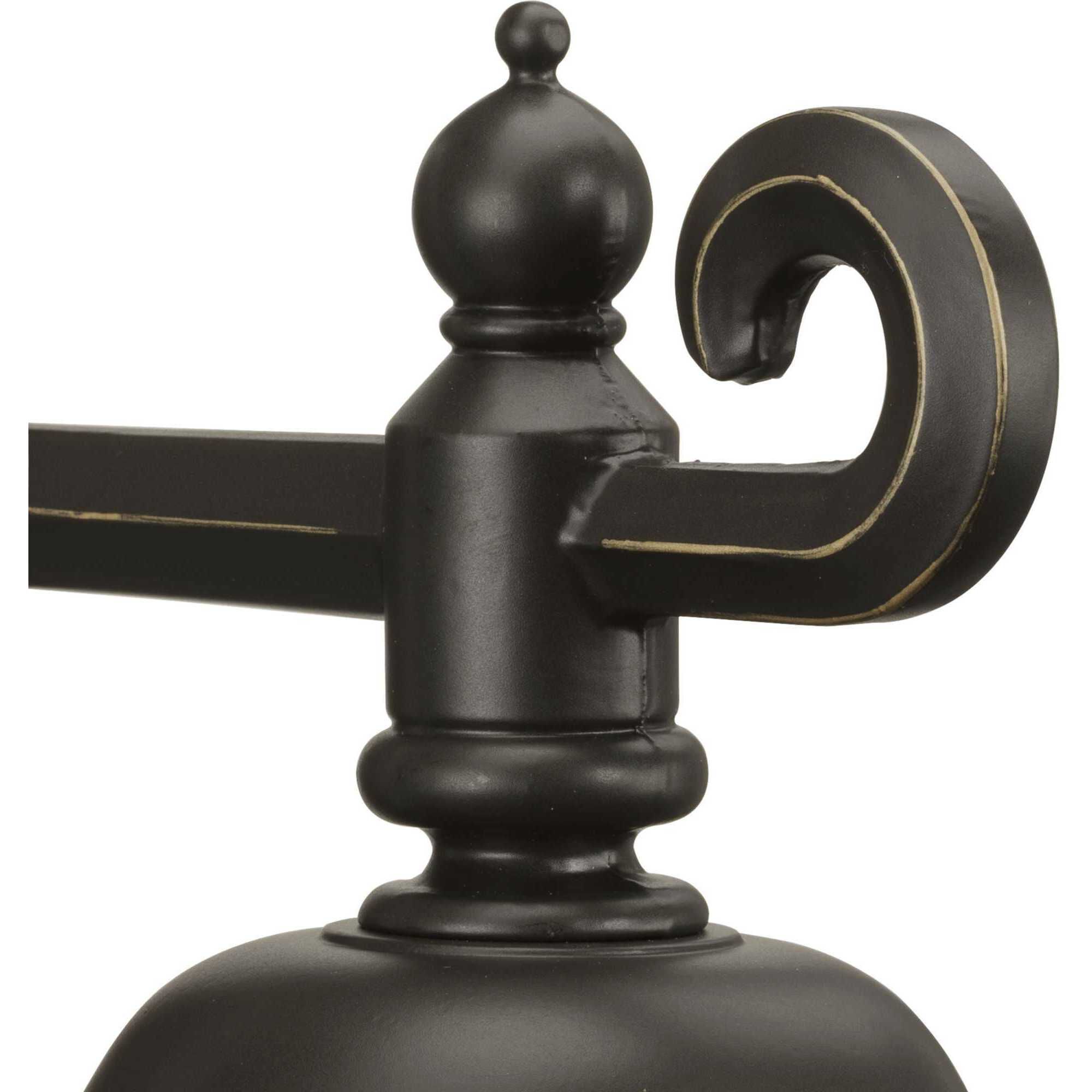 Ashmore 2 Light 15 inch Antique Bronze Outdoor Wall Lantern