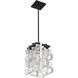 Painesdale 1 Light 9 inch Sand Coal And Polished Nickel Mini Pendant Ceiling Light