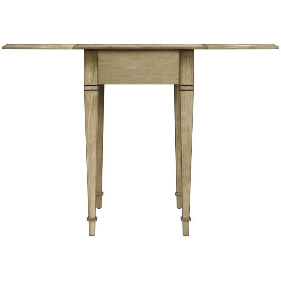 Glenview Pembroke Side Table in Beige
