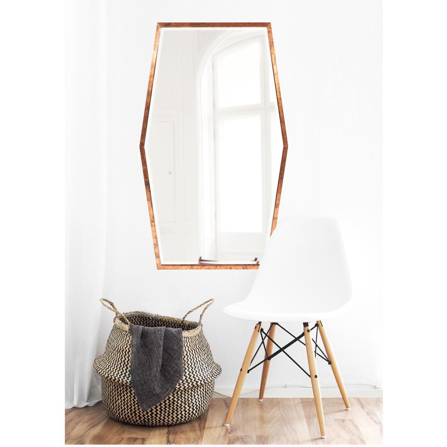 Dekland 47 X 28 inch Copper Mirror