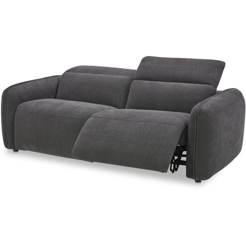Eli Grey Sofa, Power Recliner