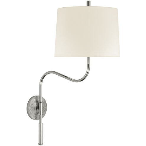 Thomas O'Brien Canto 11 inch 15.00 watt Polished Nickel Swinging Wall Light, Medium