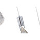 Canada 10 Light 10 inch Chrome Chandelier Ceiling Light
