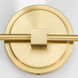 Providence 4 Light 35 inch Aged Brass Vanity Light Wall Light