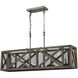 Stockyard Linear Chandelier Ceiling Light