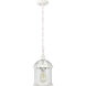 Boxwood 1 Light 8 inch White Outdoor Hanging Lantern