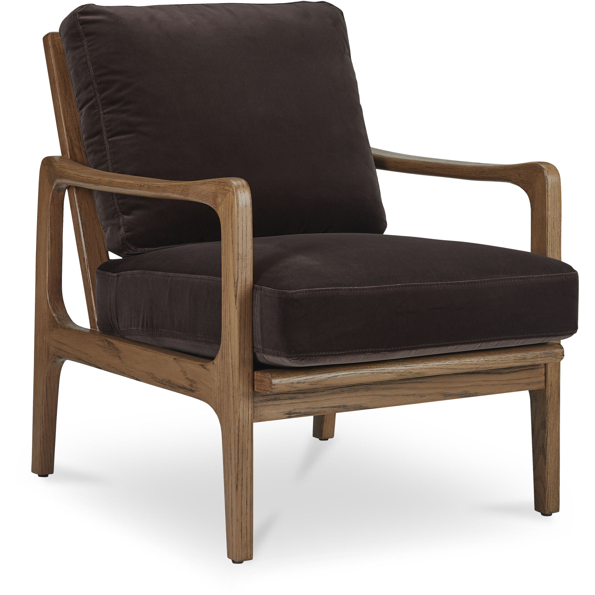 Fearne Dark Brown Occasional Chair