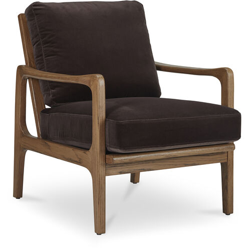 Fearne Dark Brown Occasional Chair