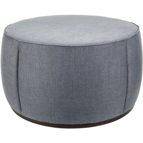 Lanza 21 inch Upholstery: Medium Gray; Base: Dark Brown Ottoman